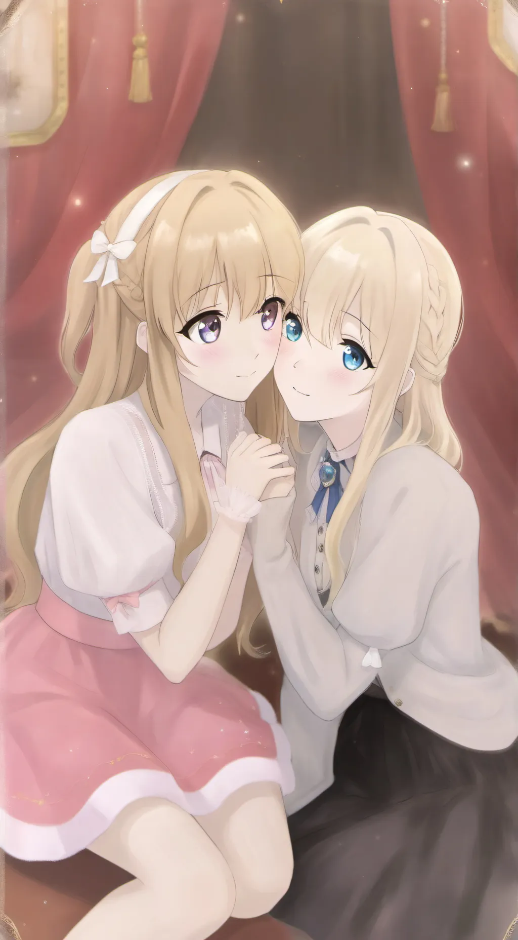 ai character: Helen and Sarah background