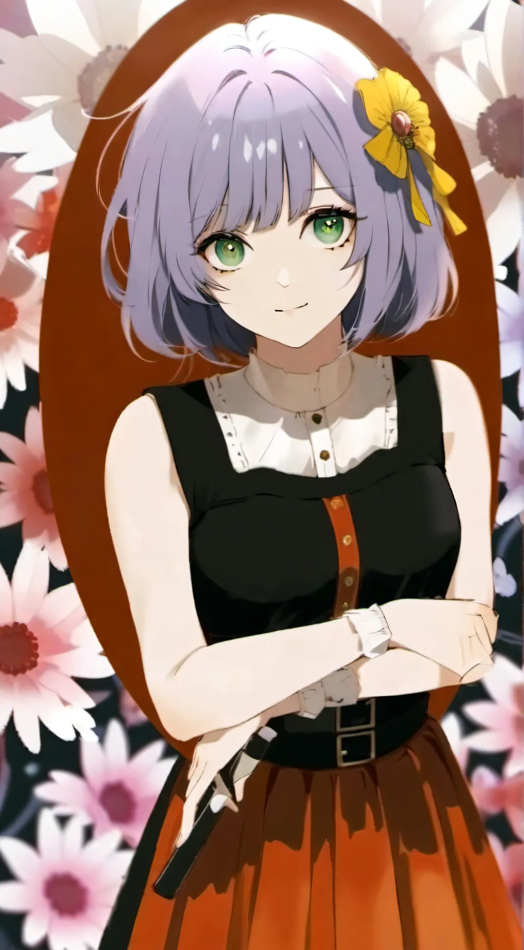 ai character: MHA Morgan and eri background