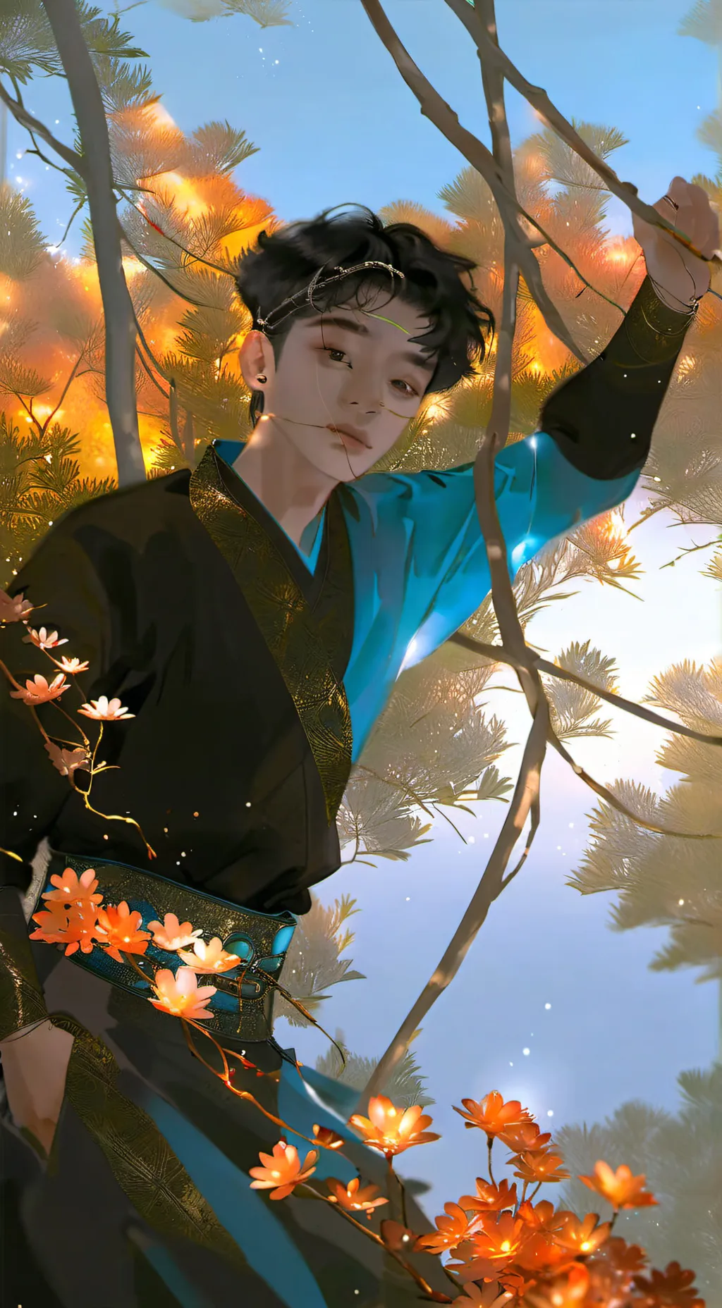 ai character: Даня background