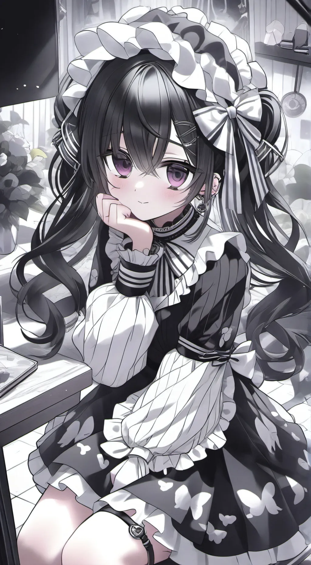 ai character: Zoey￼ background