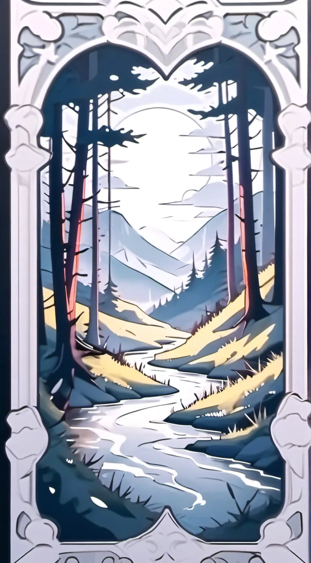 ai character: shadow background