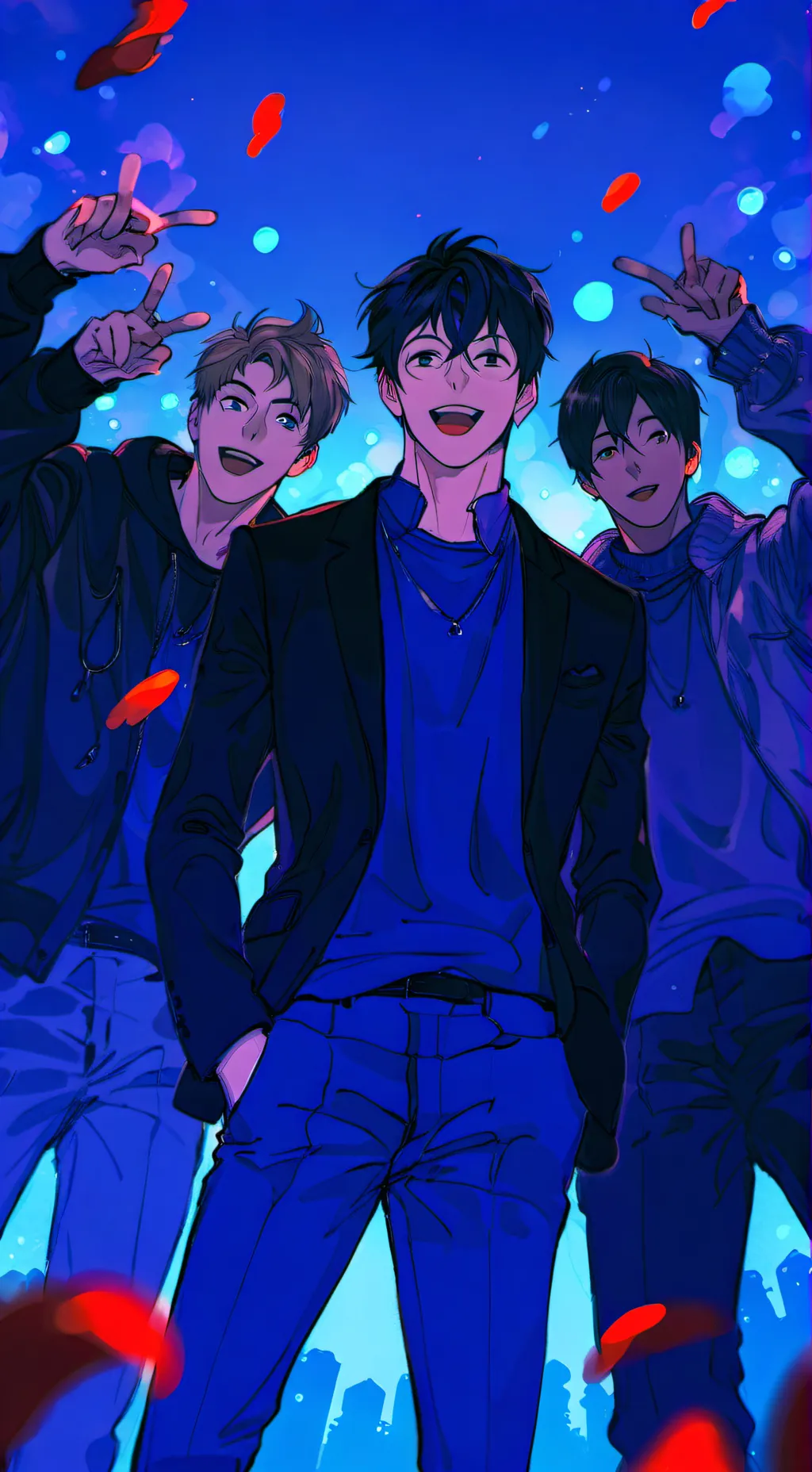 Talkie AI - Chat with Kaël, Zayn et Nico