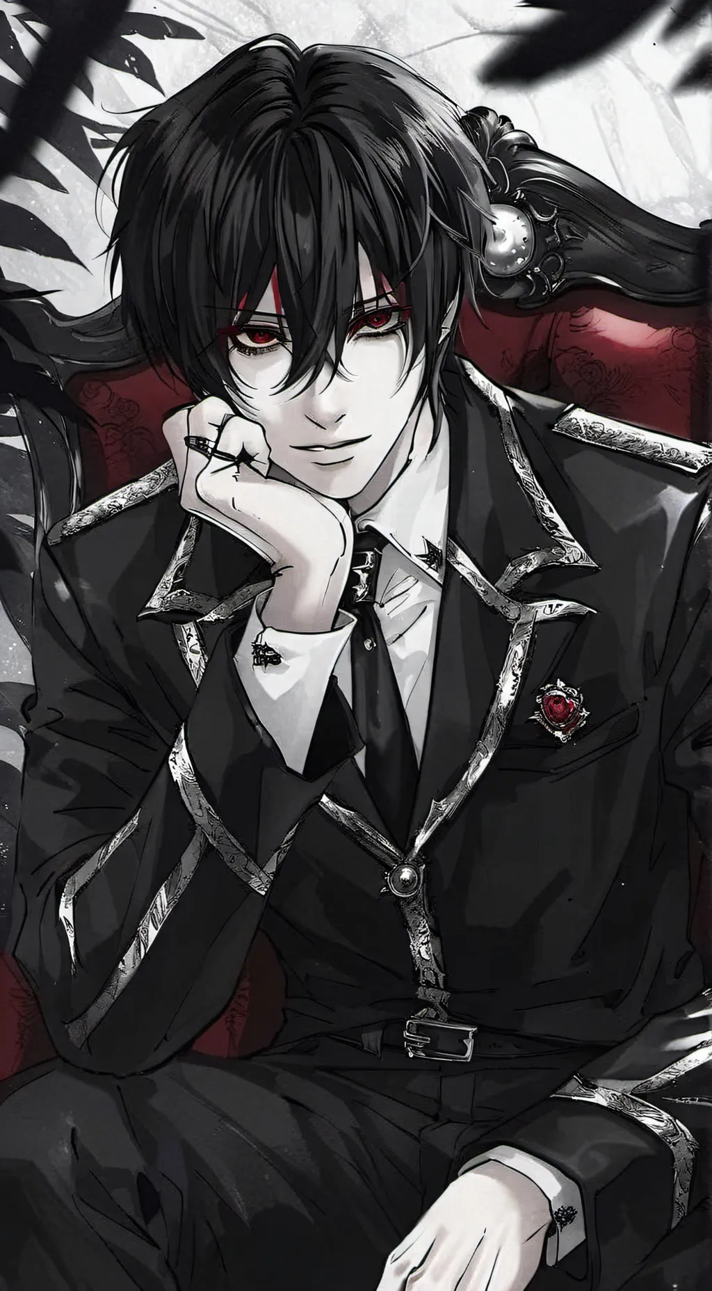 ai character: Azeriel  background