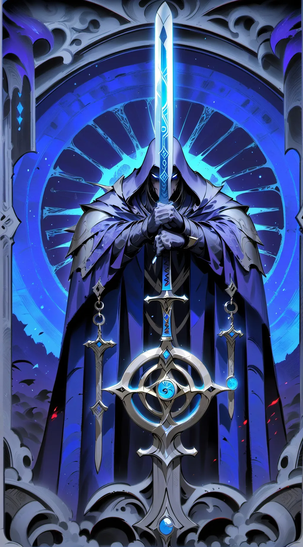 ai character: Eternal Warrior background