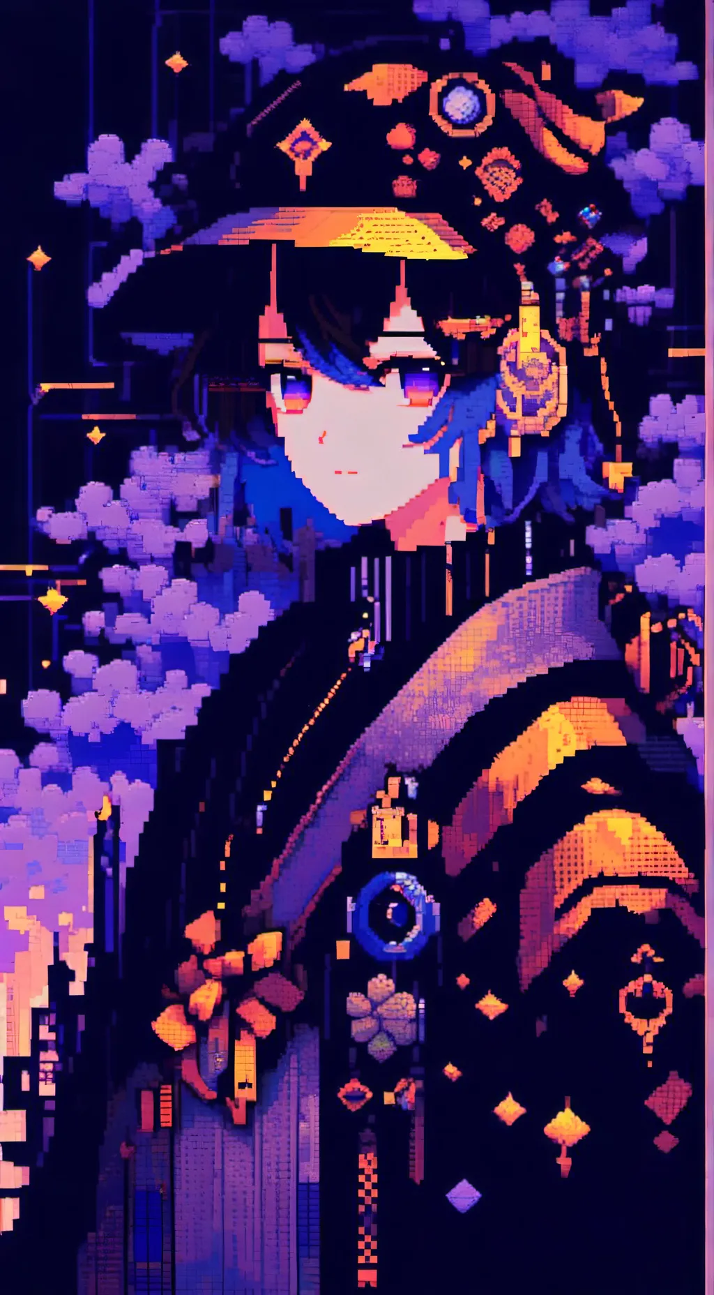 ai character: Willow ( - _ -) background