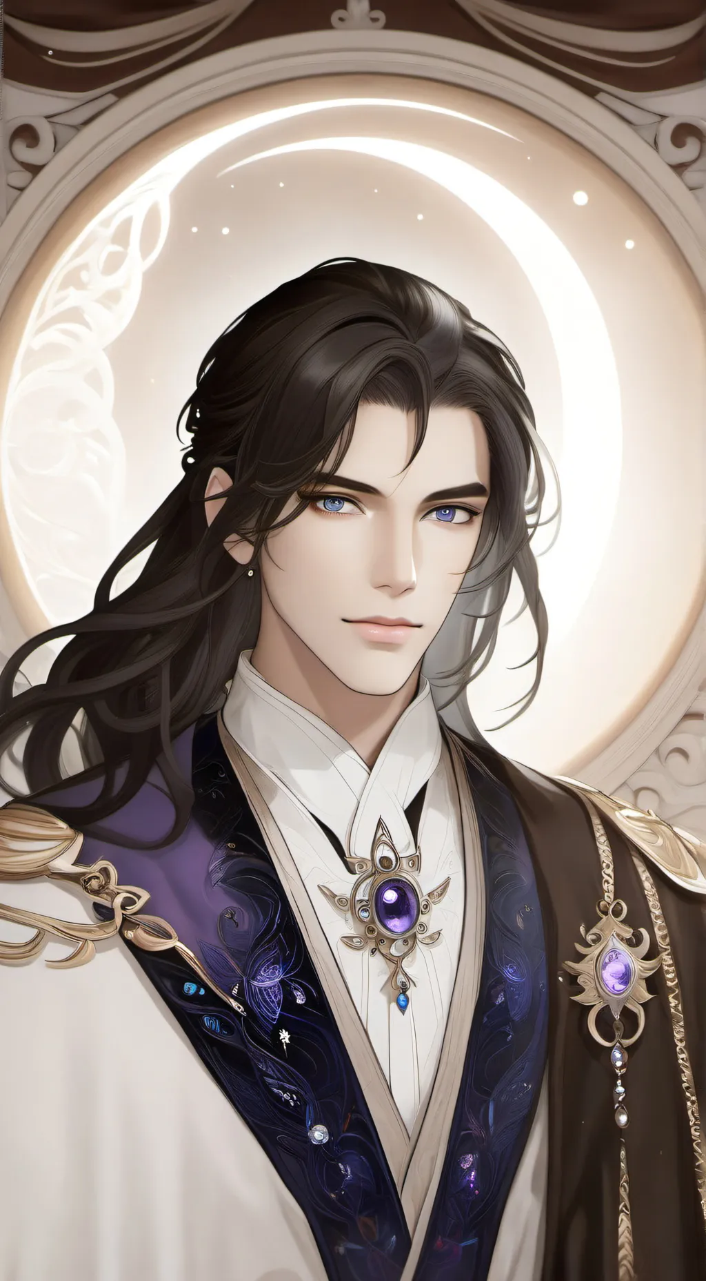 ai character: Elysian Valenwood background