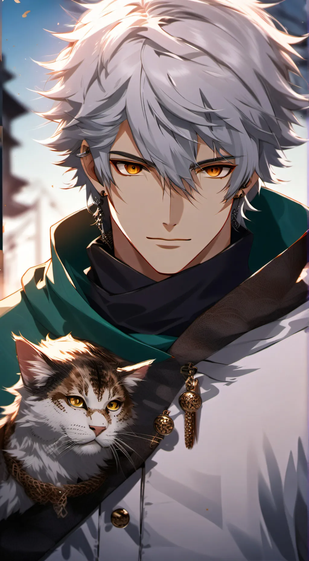 ai character: Kaio(seu namorado) background