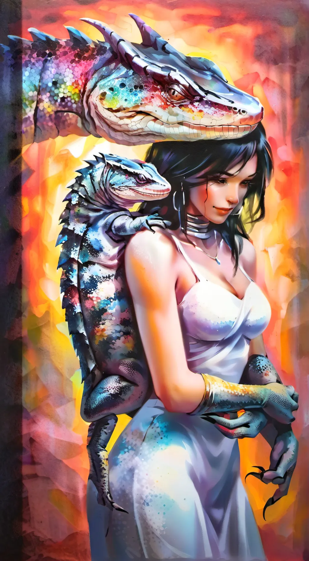 ai character: Selestia background