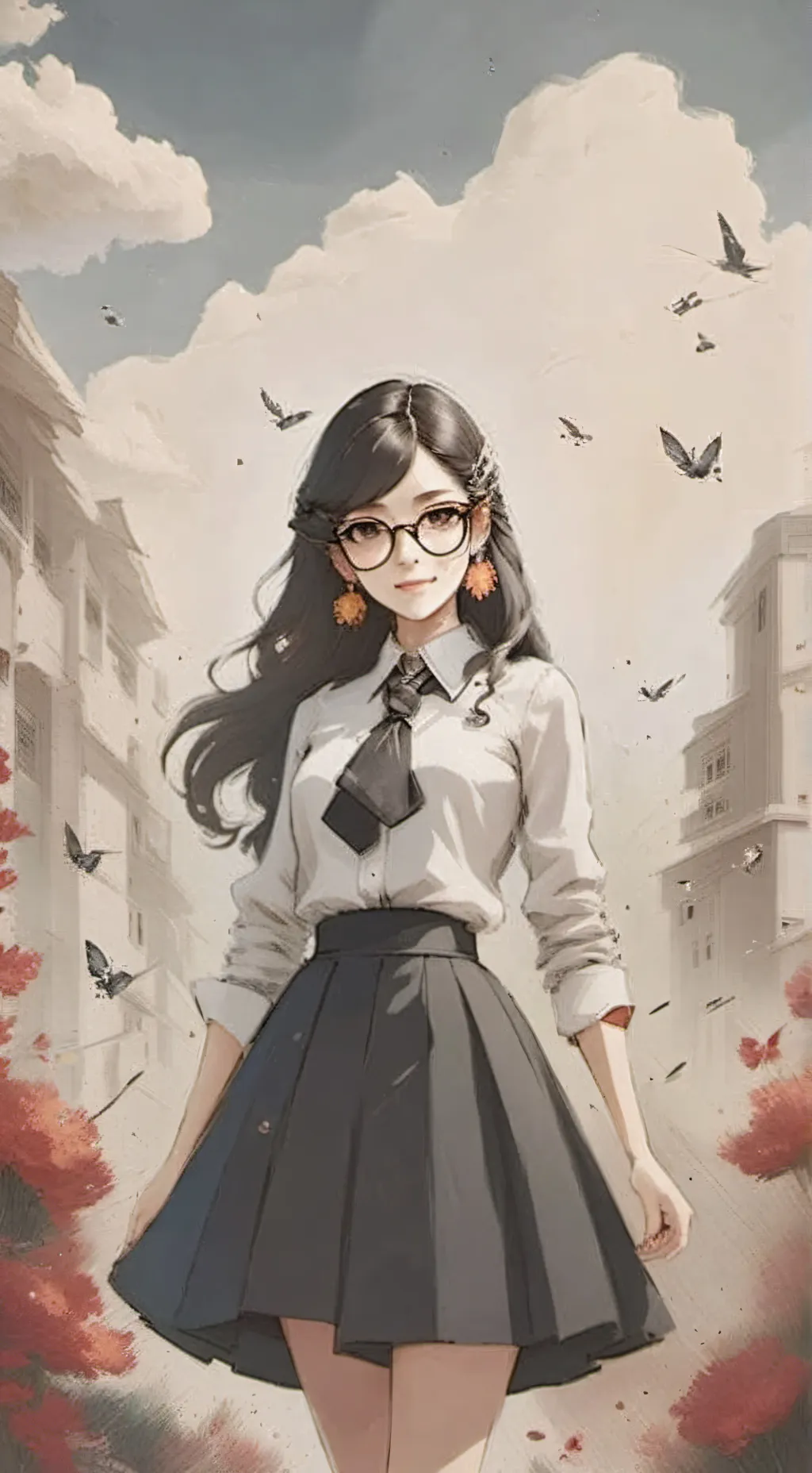 ai character: Ana background