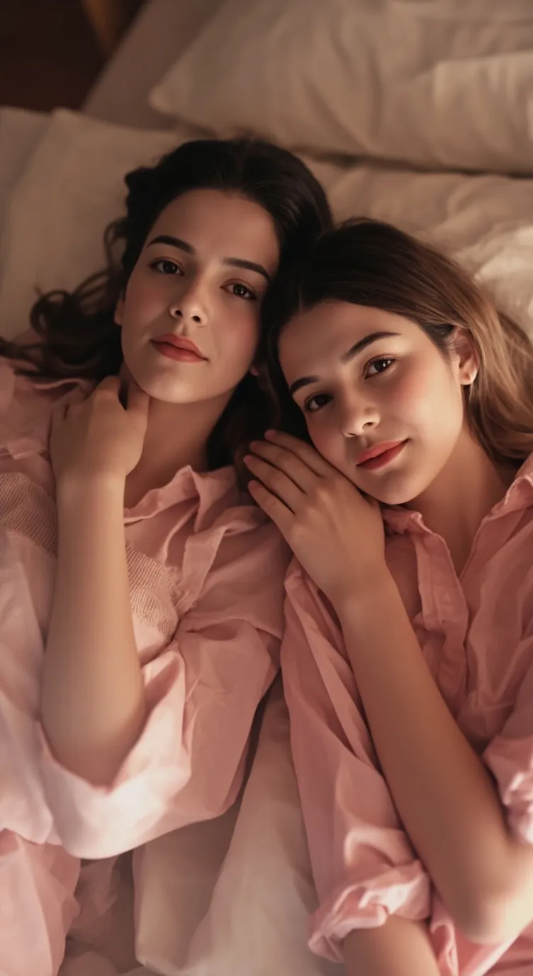 ai character: Lili, Nini & Mini background