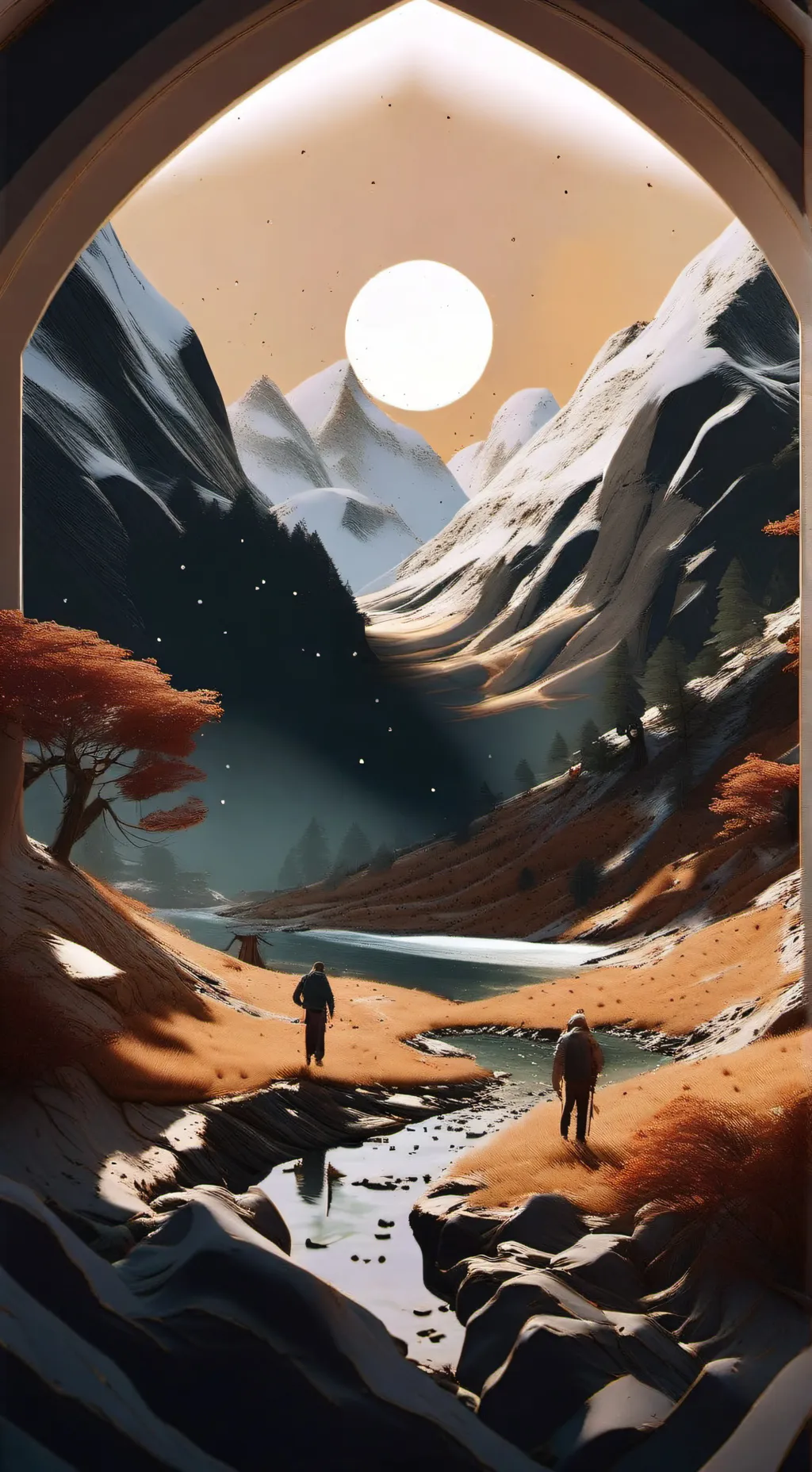 ai character: ABBA background