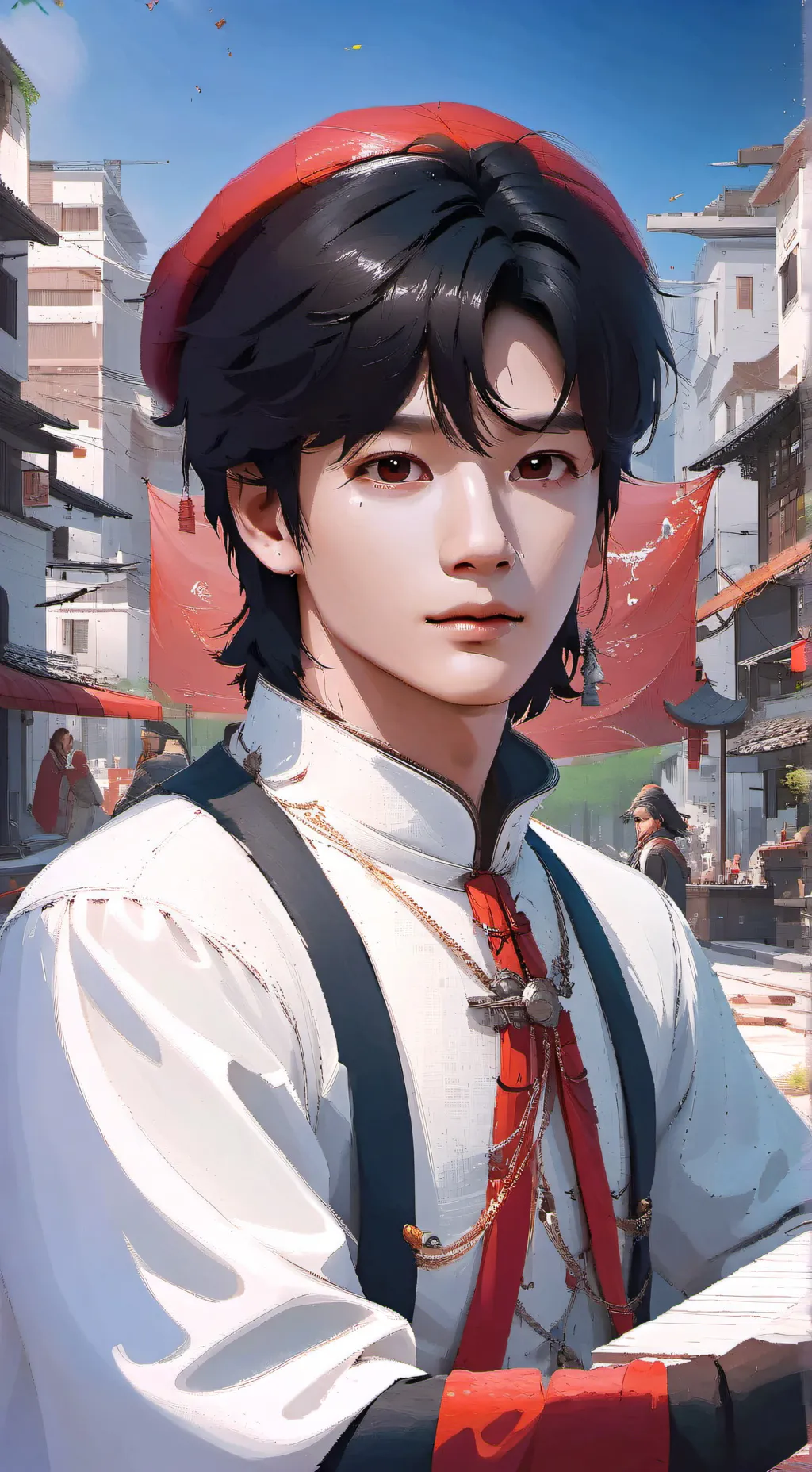 ai character: !!enzo!! 💋❤ background