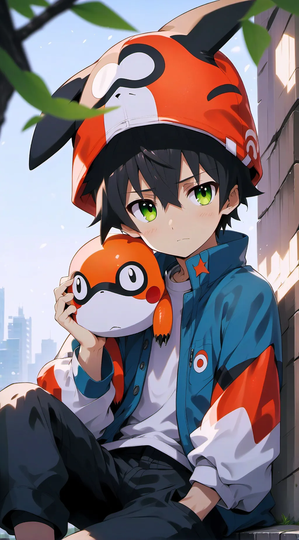 ai character: Кирилл background