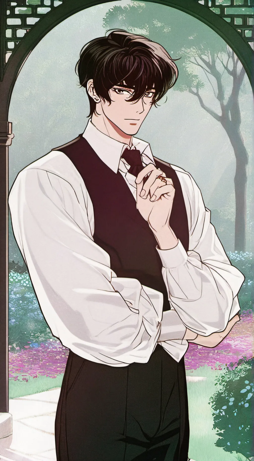 ai character: BOSS background