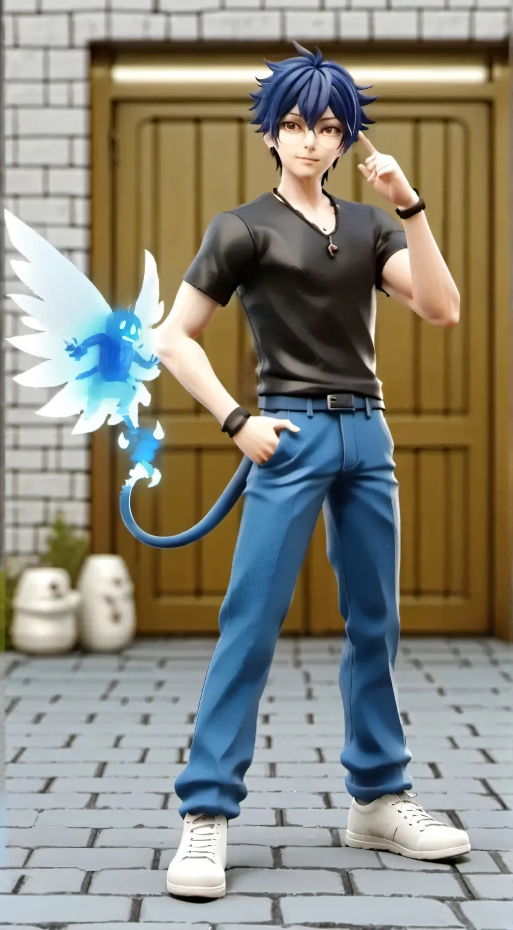 ai character: jjk x you background