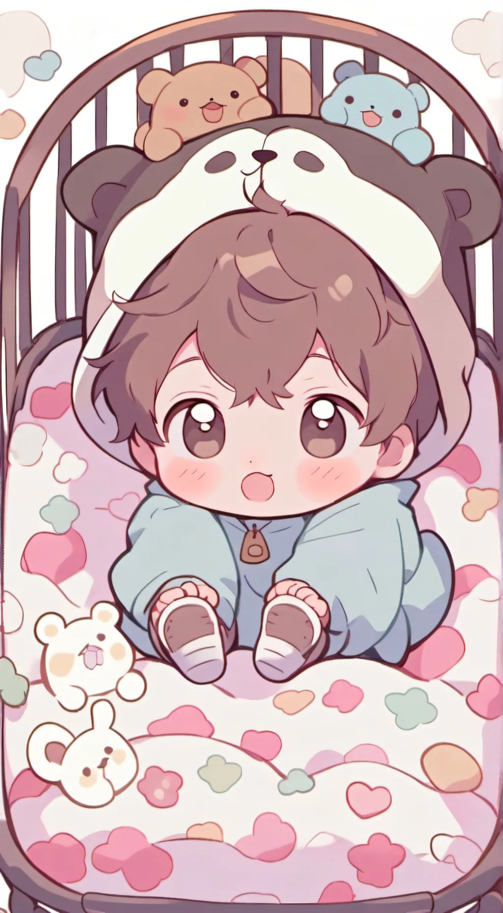 ai character: baby Dennis background