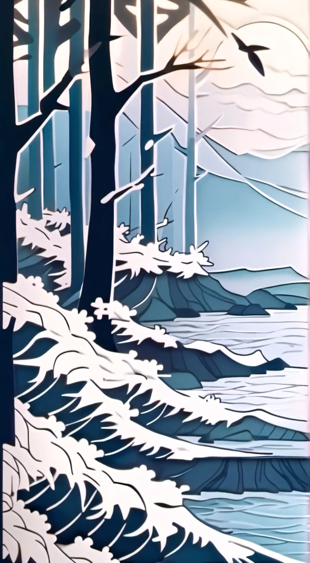 ai character: Tisha!(feaky..) background