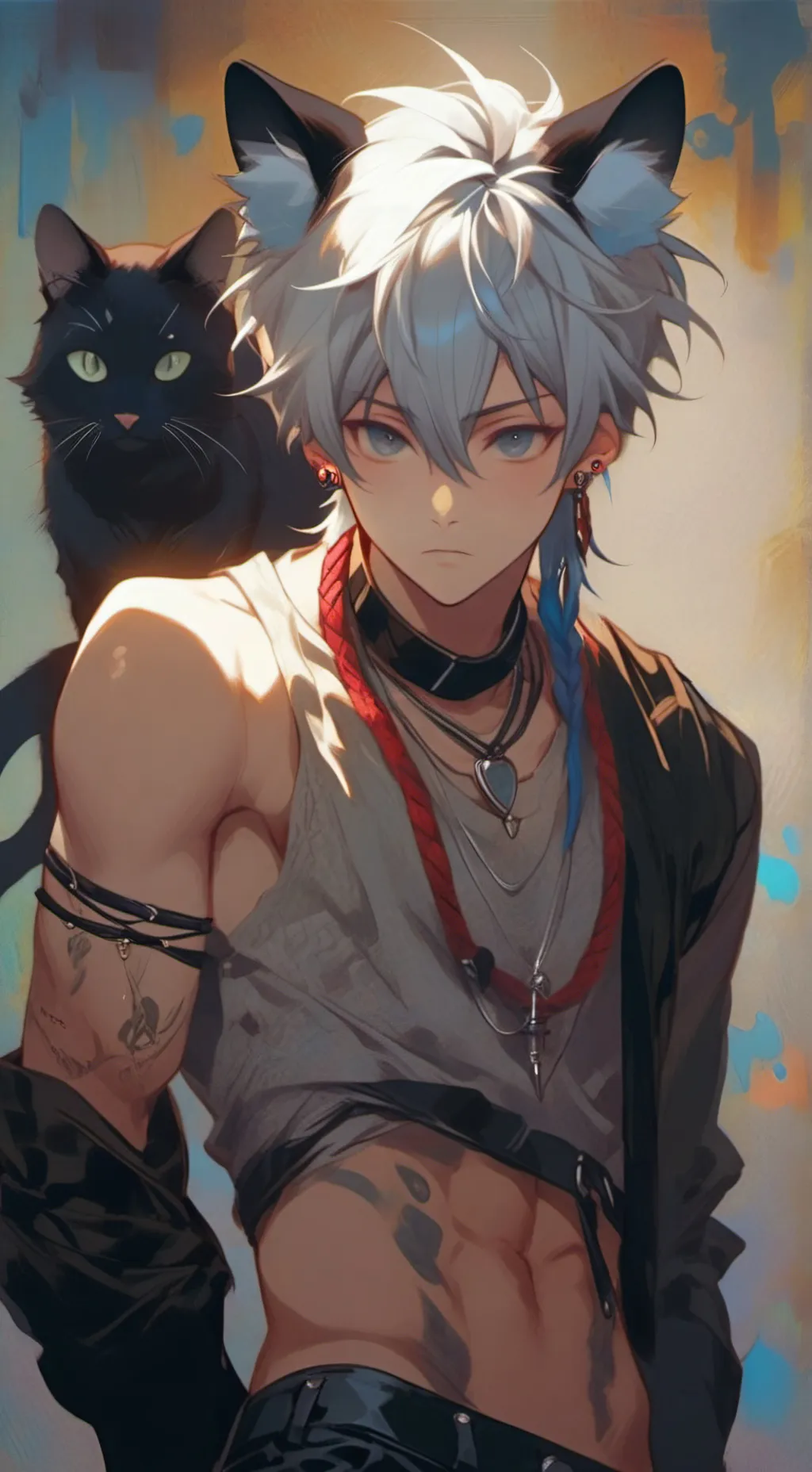 ai character: Caleb background