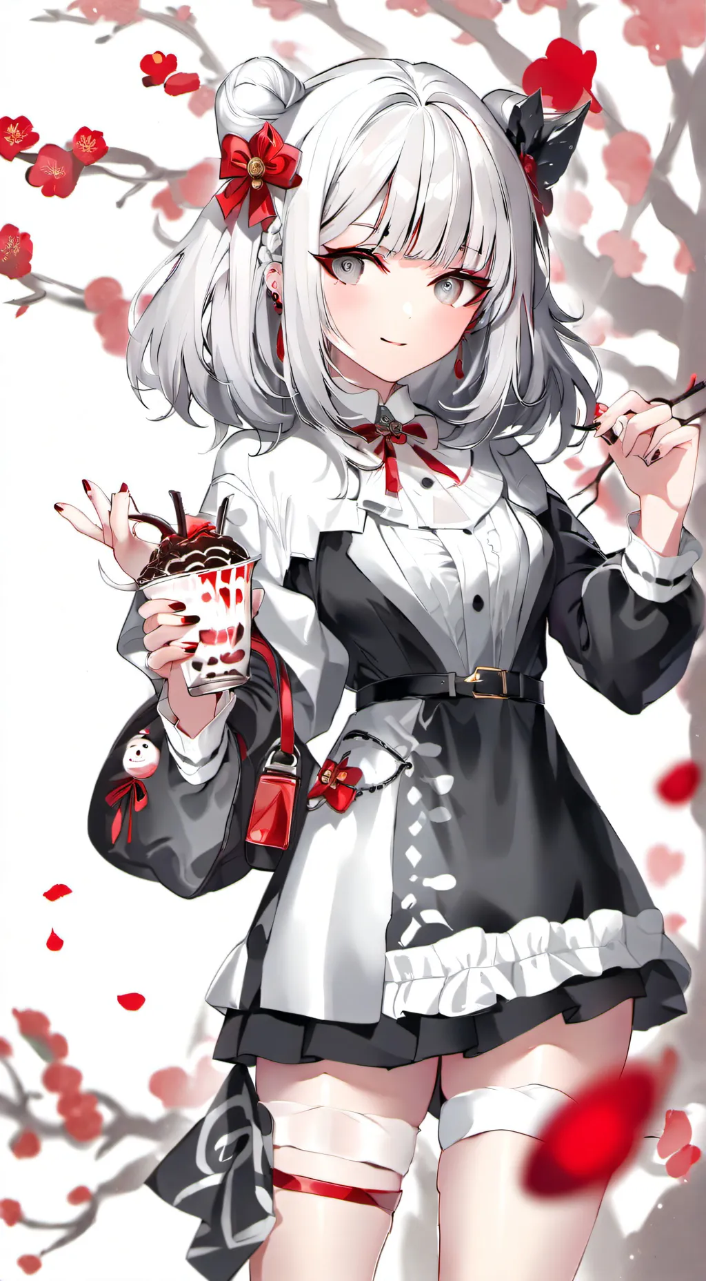 ai character: luna la lechera background