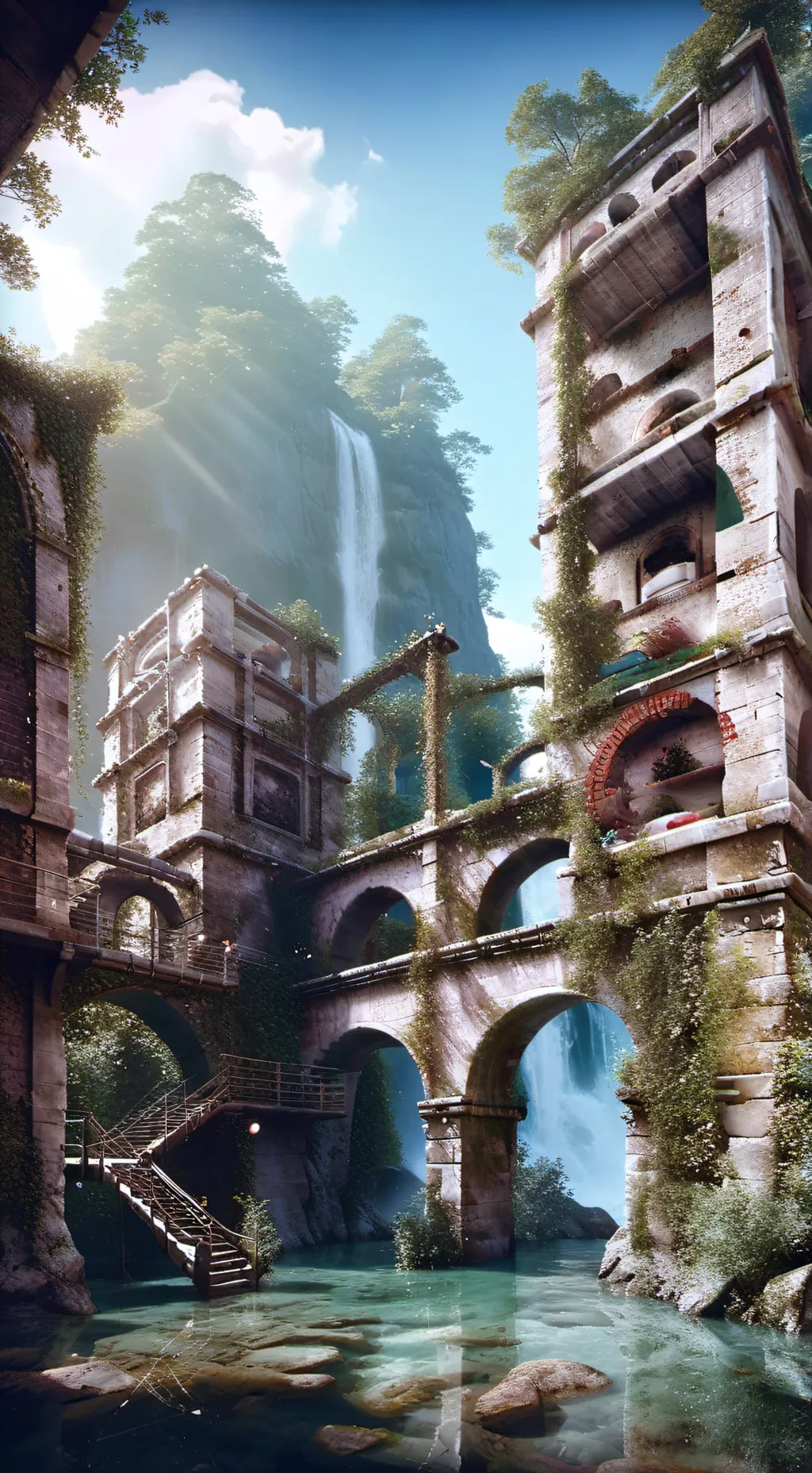 ai character: yatta x Ghost  background