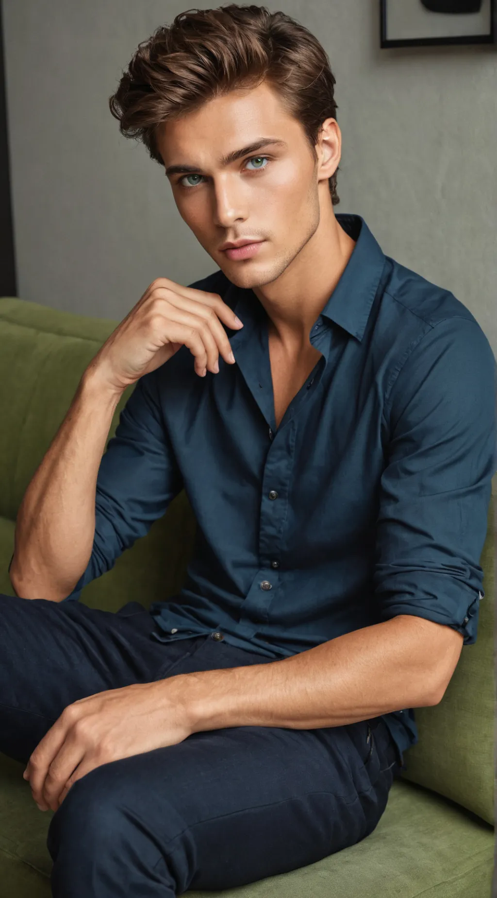 ai character: Devon  background