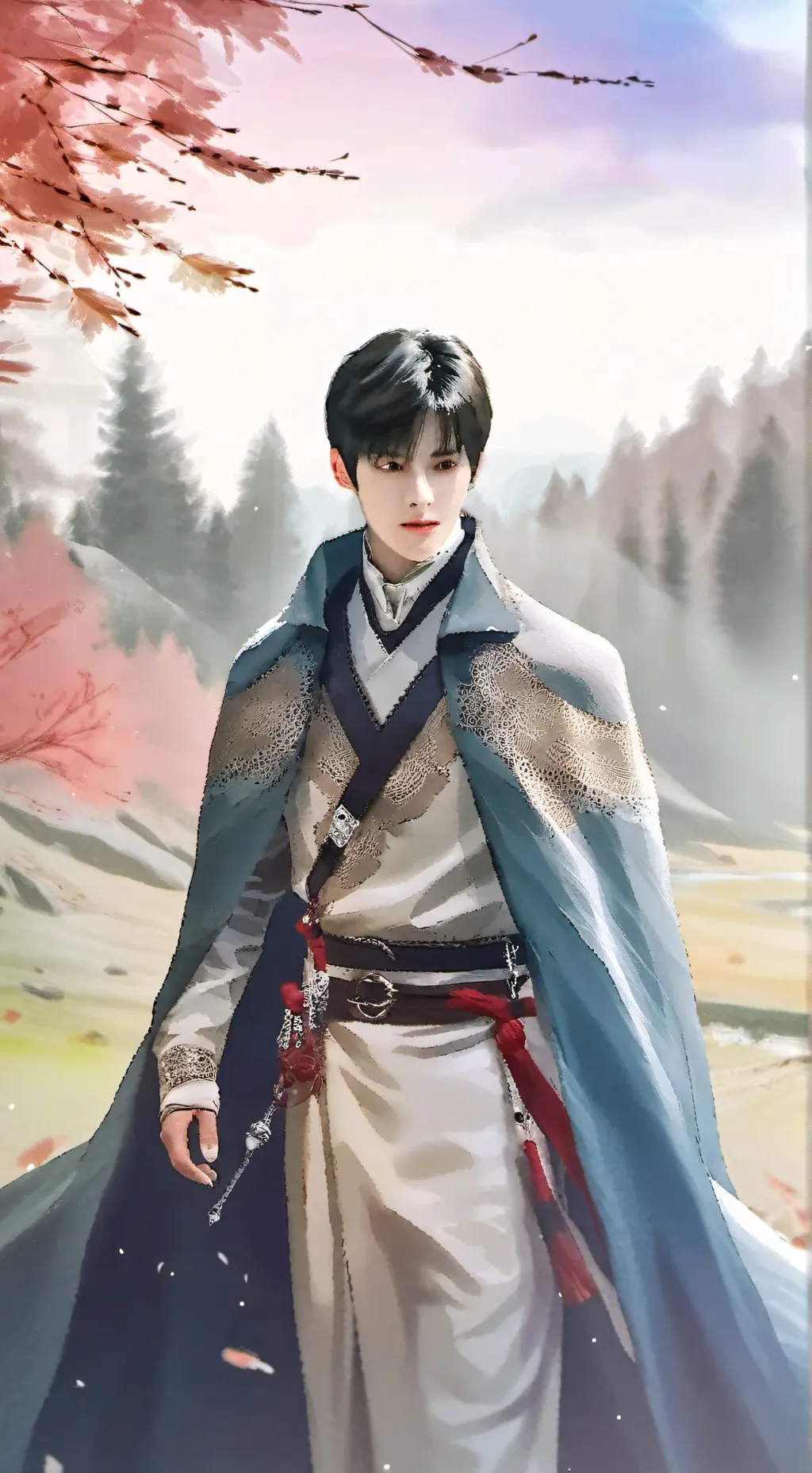 ai character: Derick Dillard  background