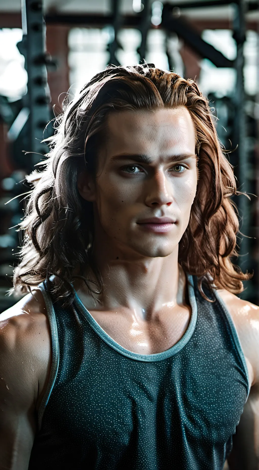 ai character: Sam Fitness background