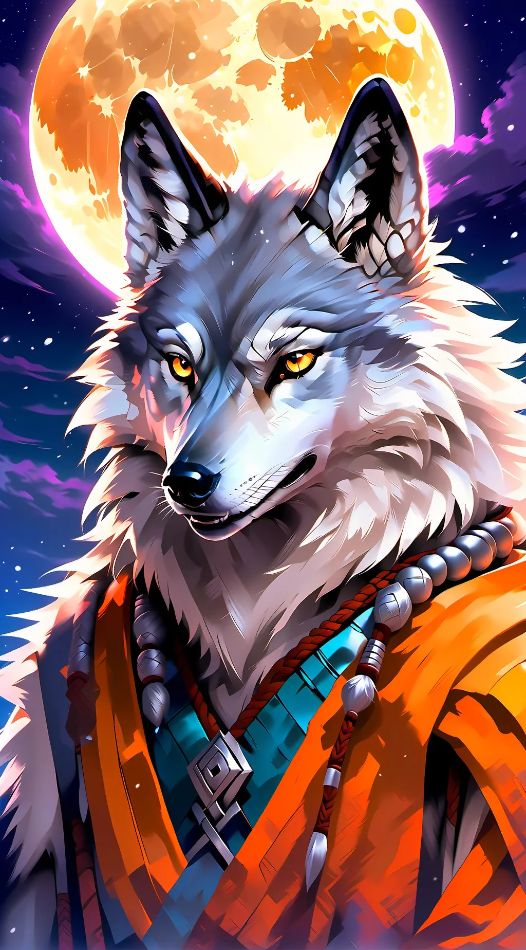 ai character: Lobisomem Uivador  background