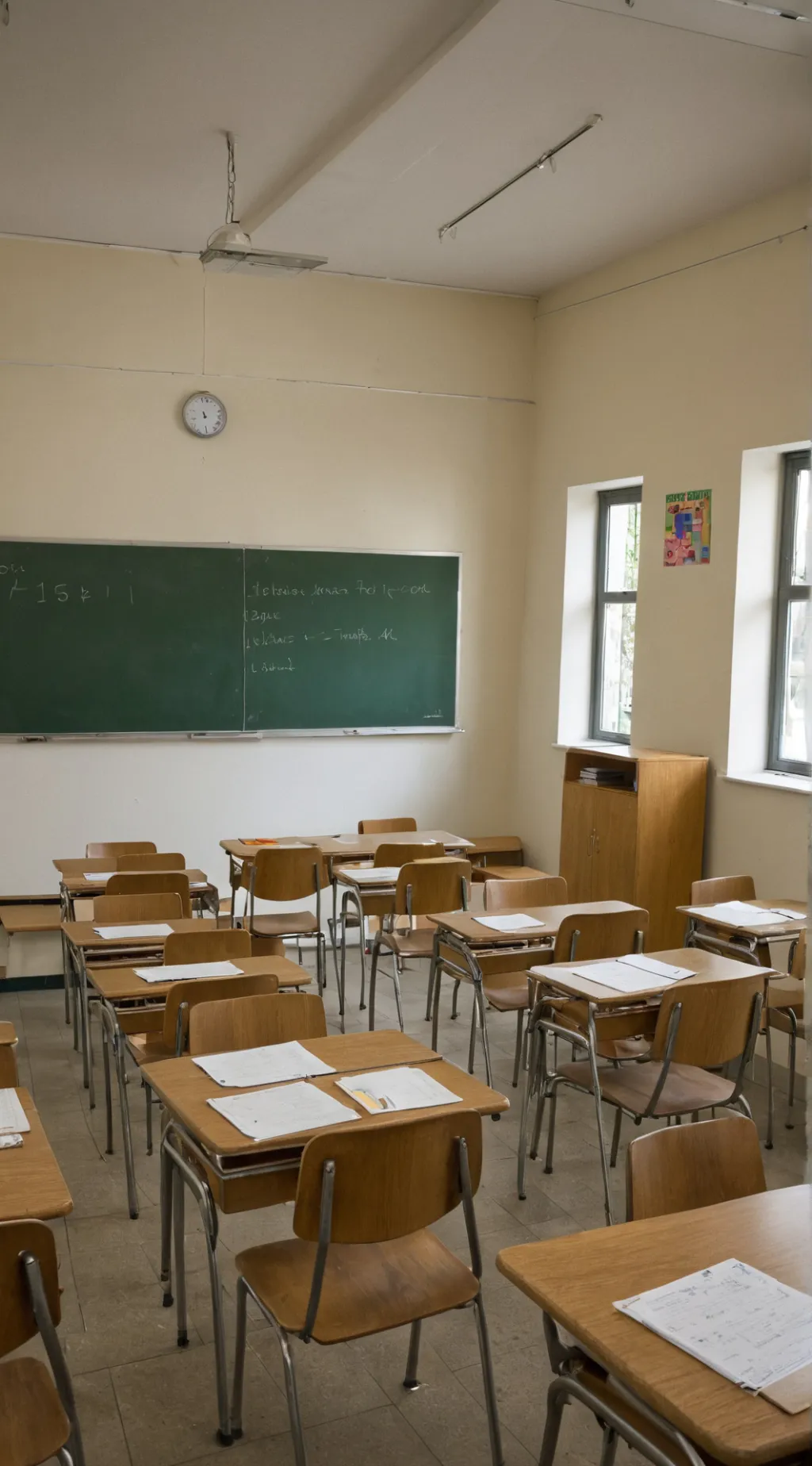 ai character: CLASSROOM RP🎀✨️ background