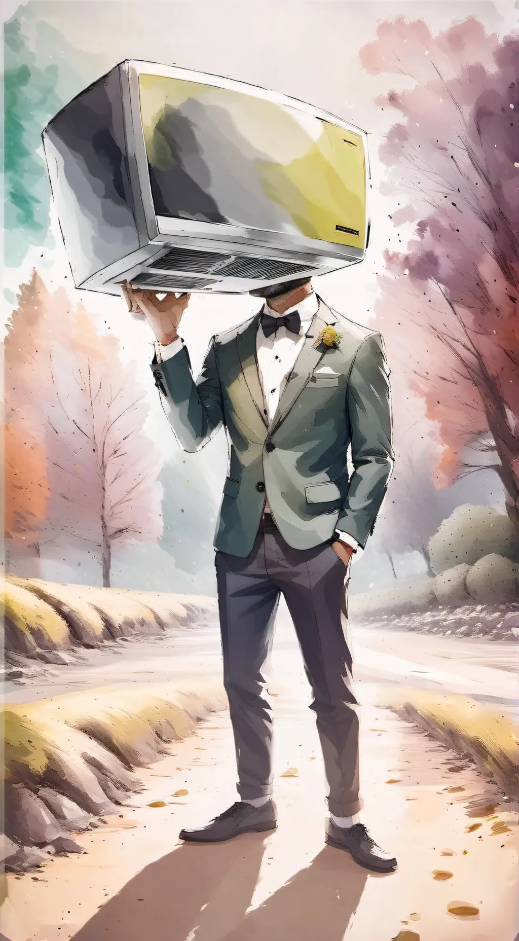 ai character: Microman (St oc) background