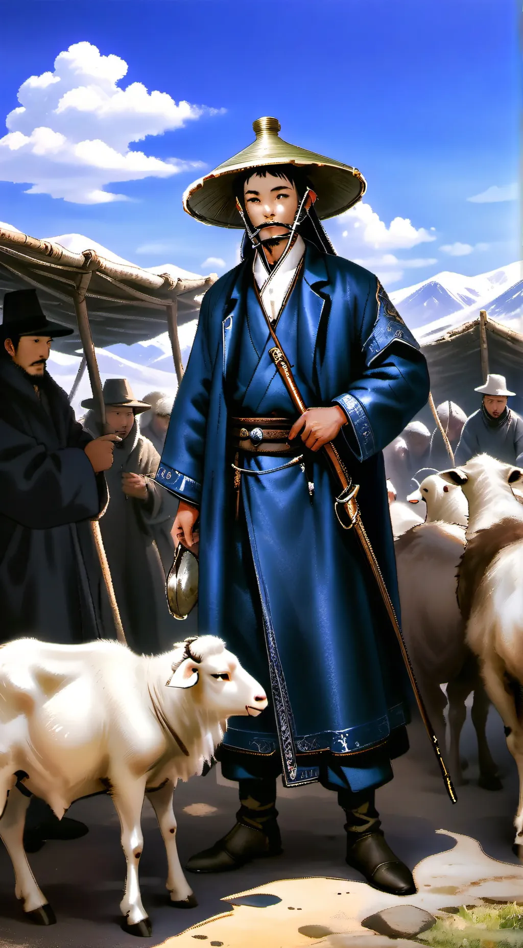 ai character: the  Undertaker  background