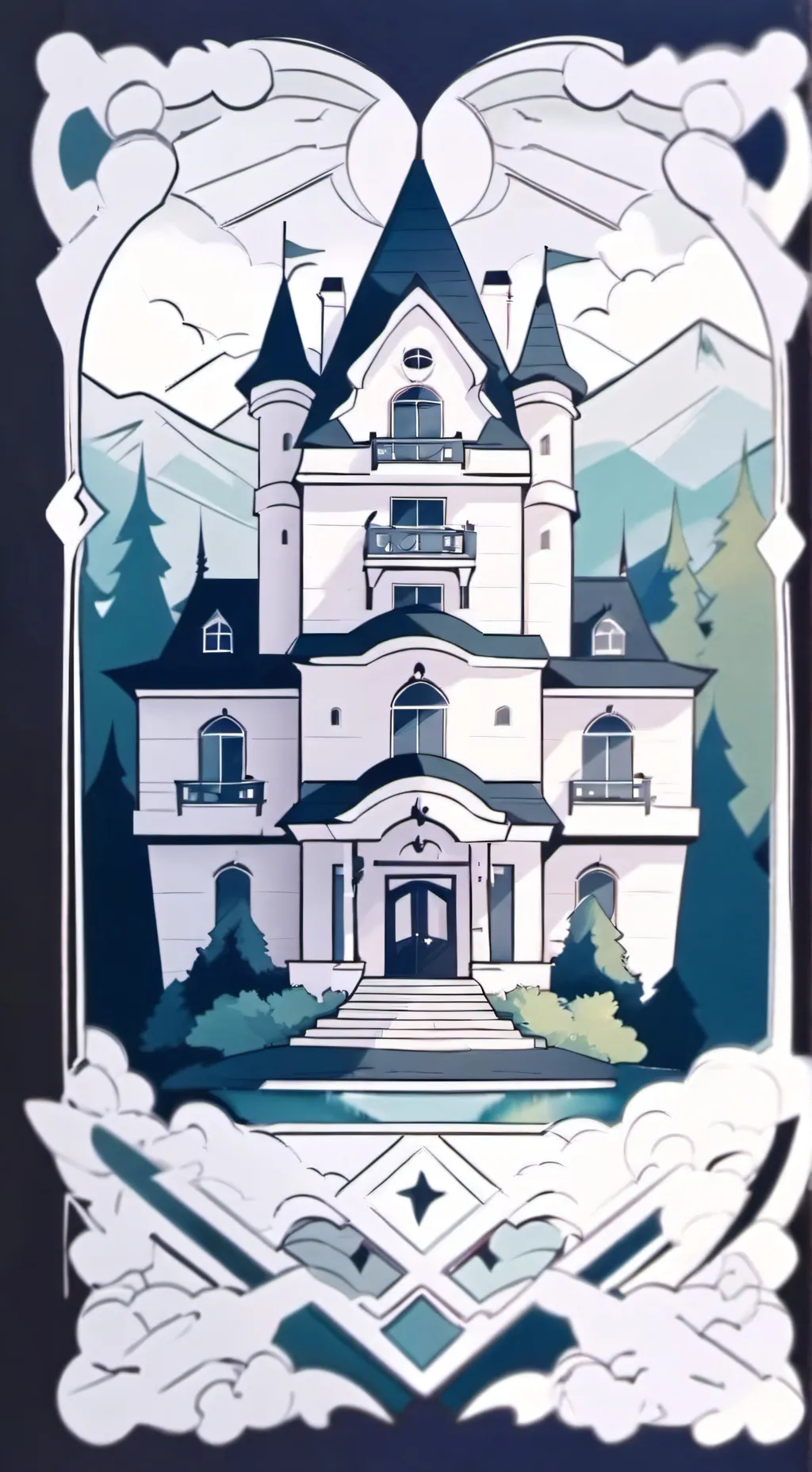 ai character: MFP × HH background