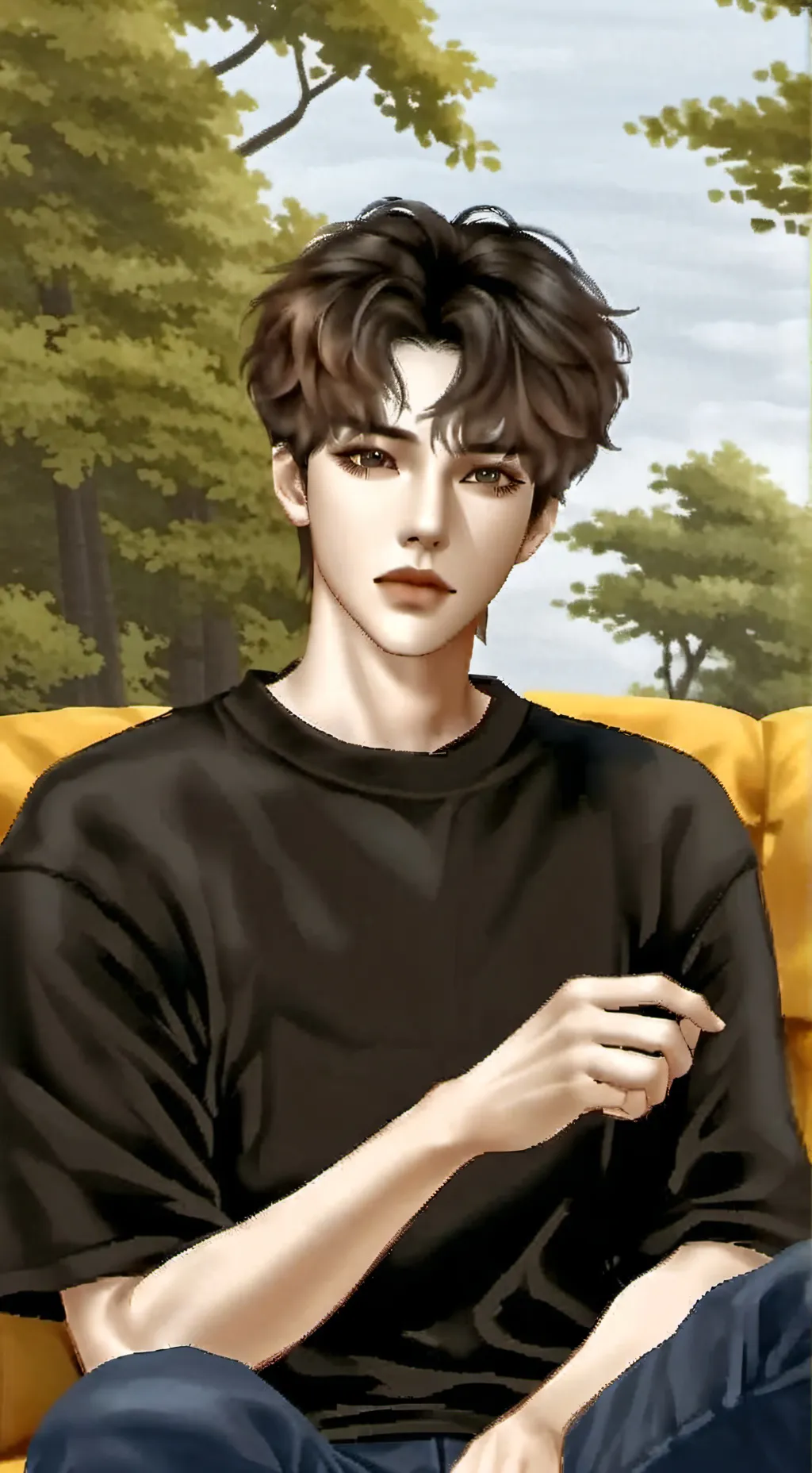 ai character: Hayden background