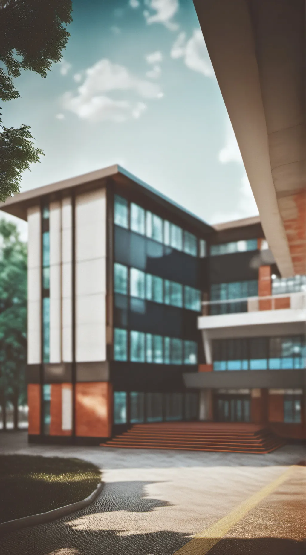 ai character: school background