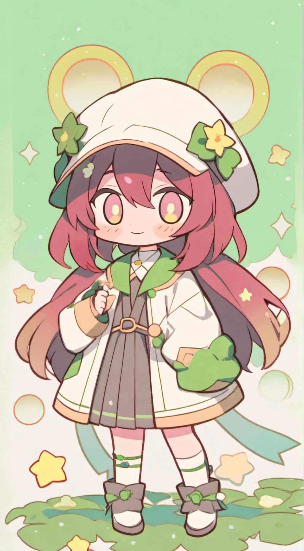 ai character: жинями background