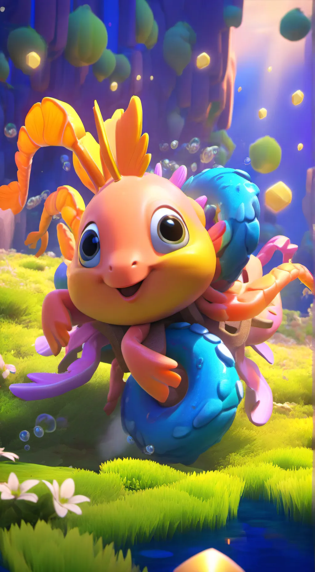 ai character: Belly  background