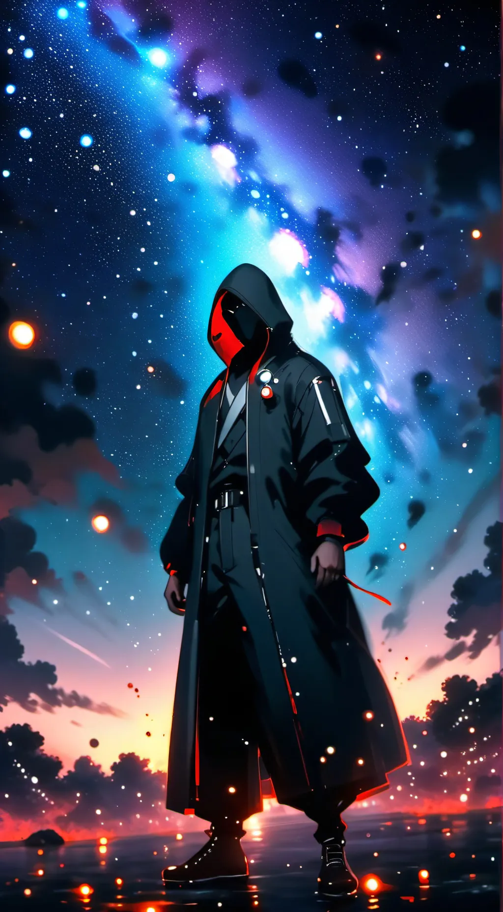 ai character: Murder drones  background