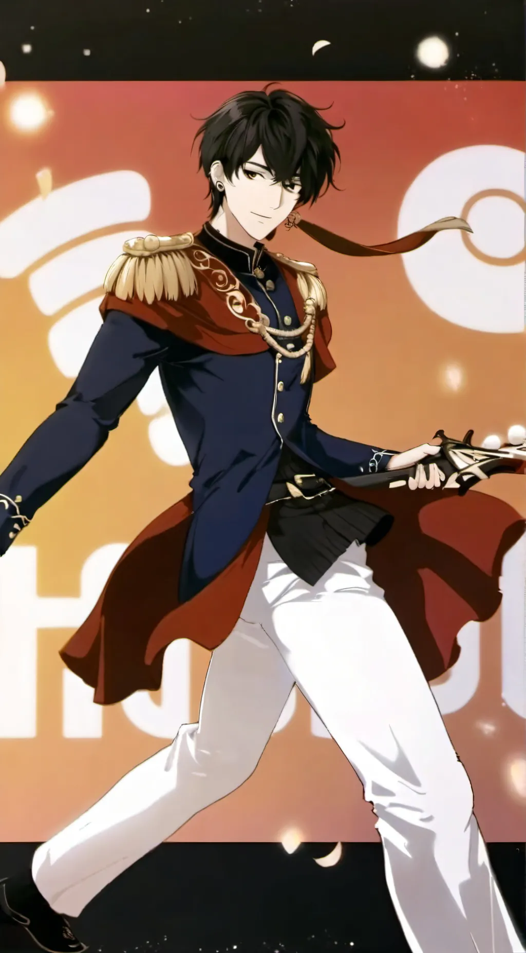 ai character: Haru Da2  Grayson  background