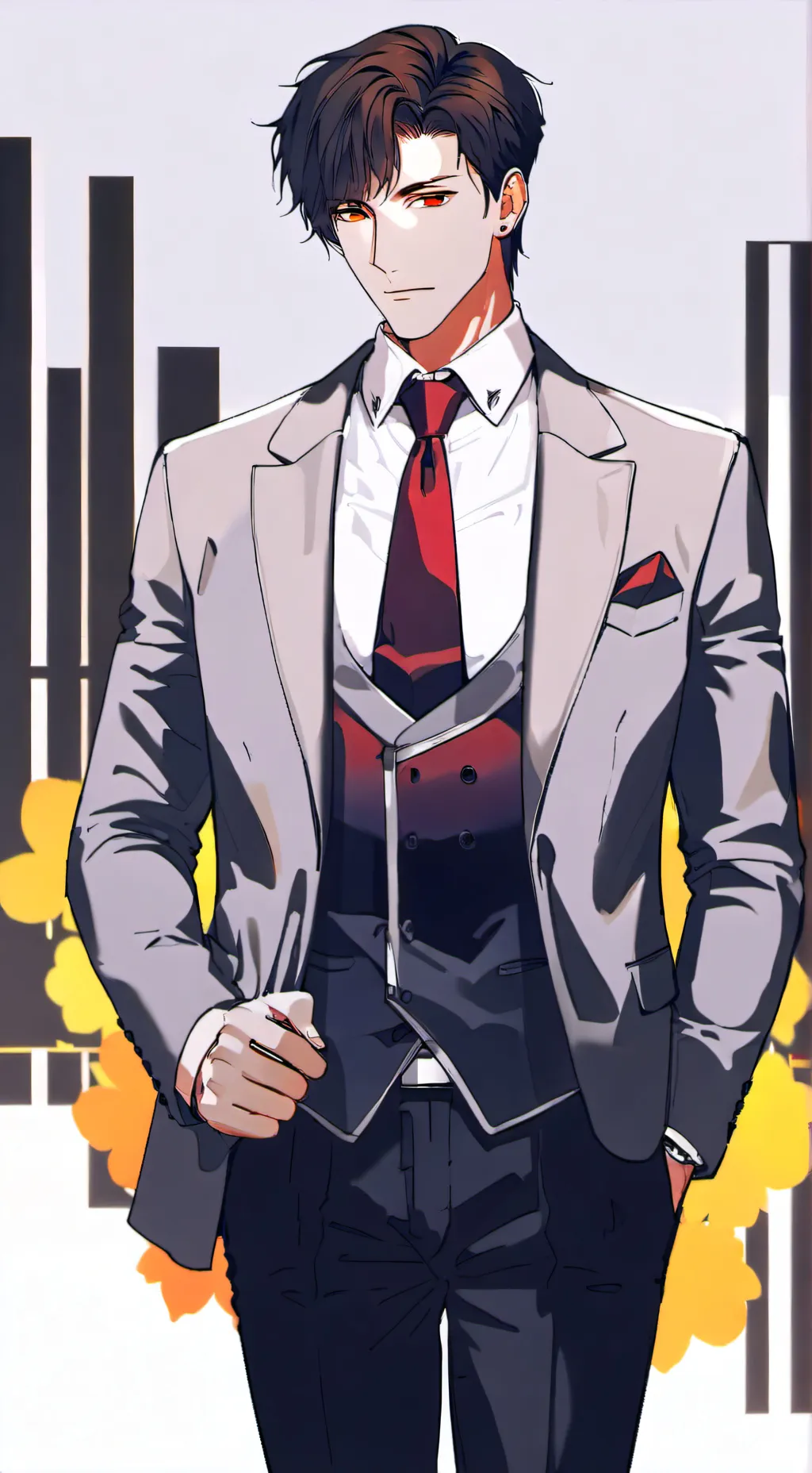 ai character: Donghae Kang background