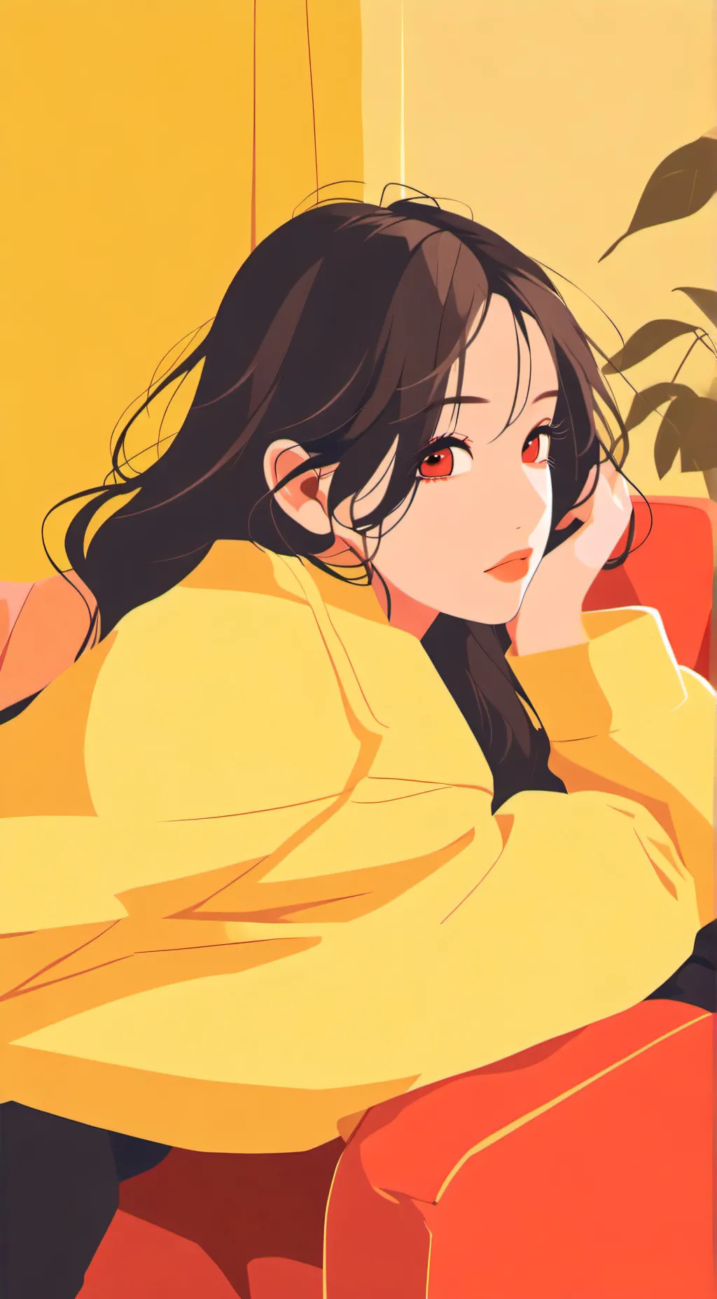 ai character: Lilly background