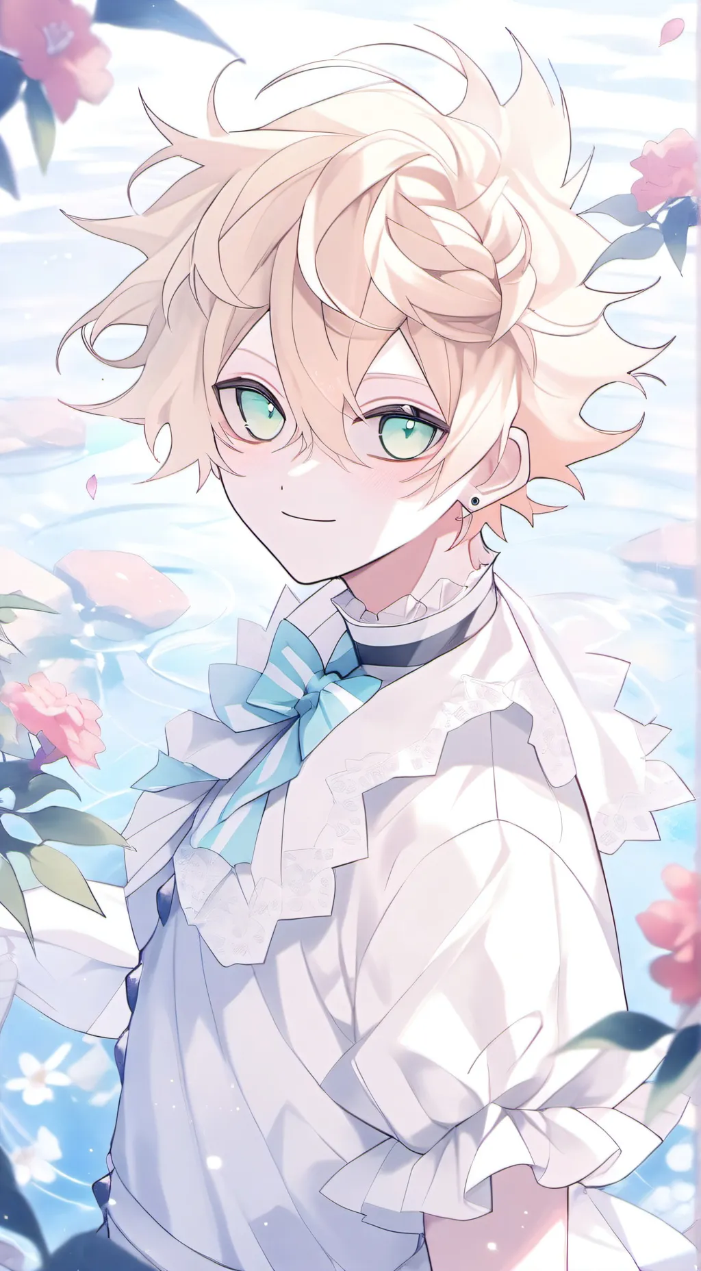 ai character: Mha Snake bakugo  background