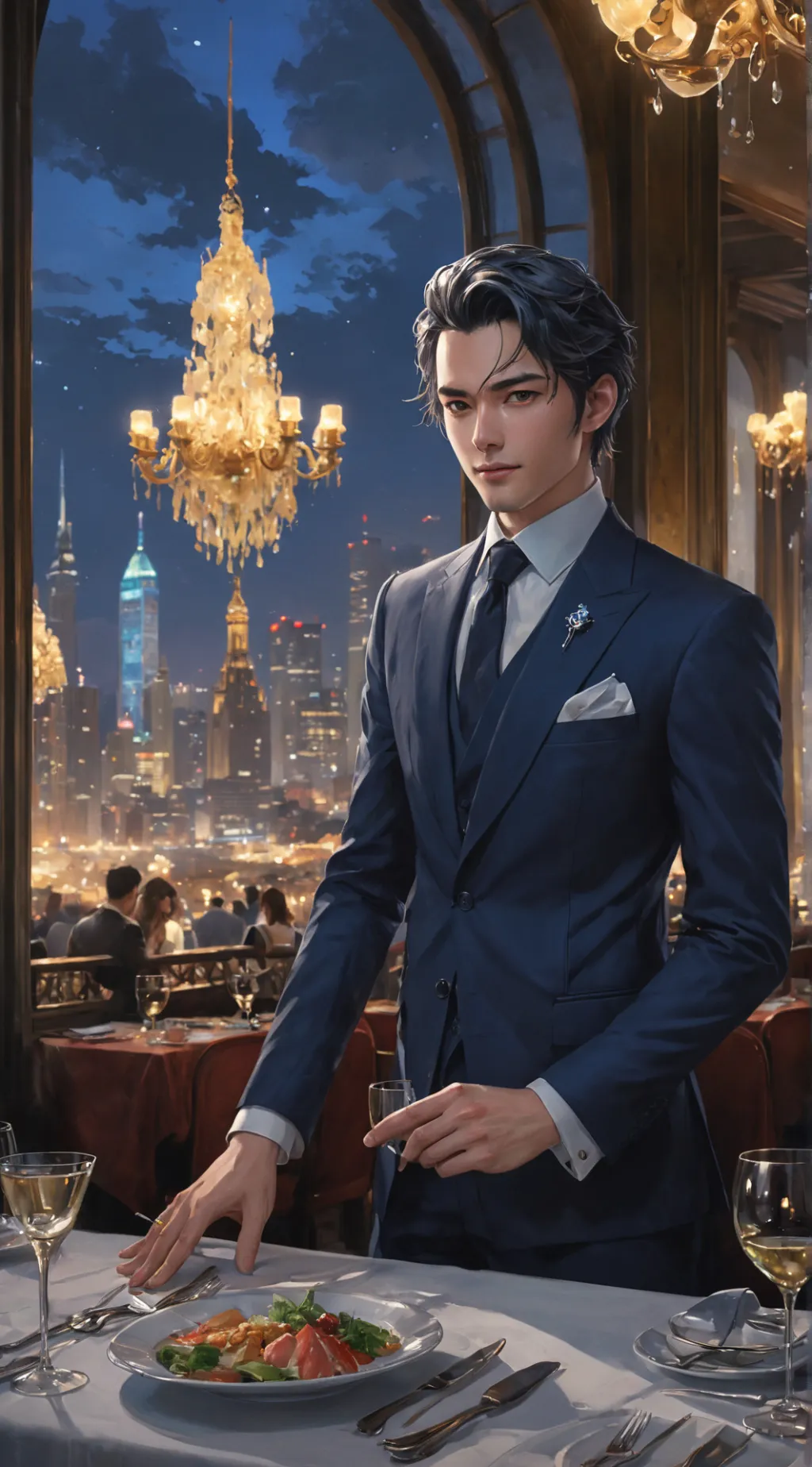 ai character: Cassian background