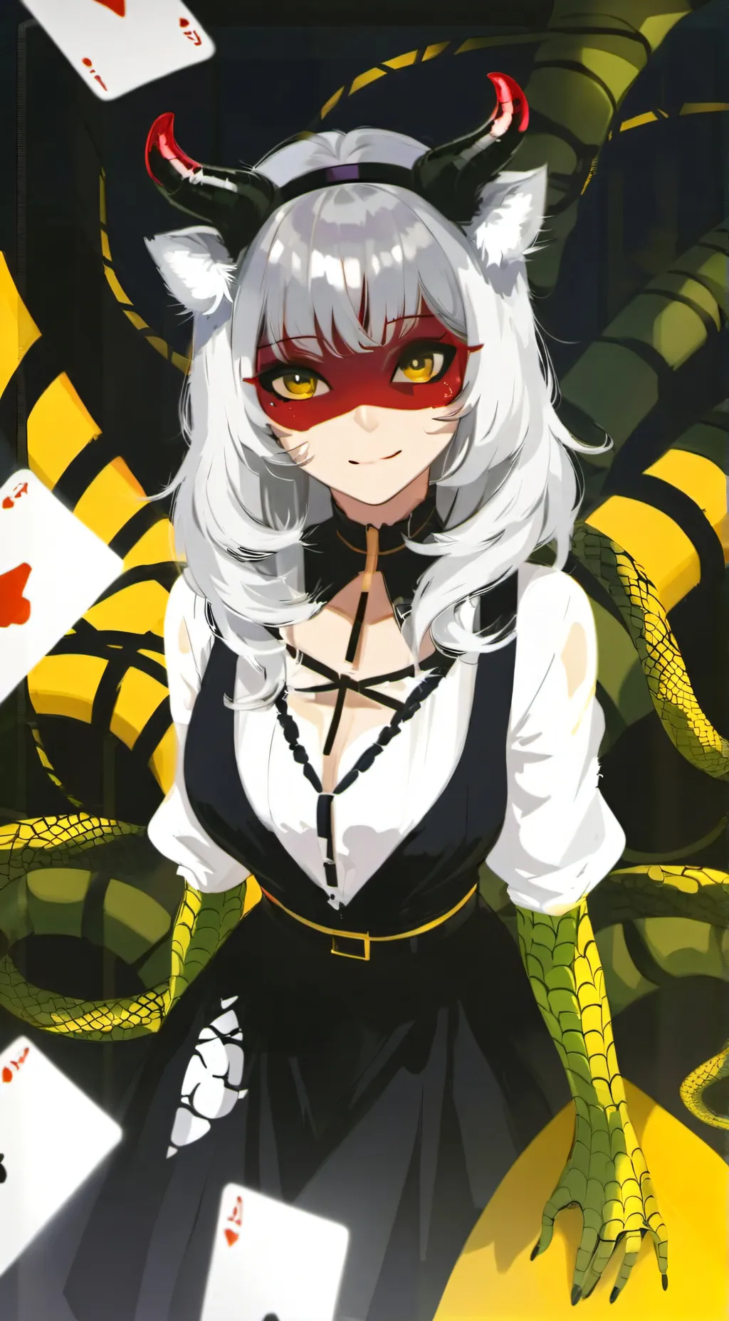 ai character: Ash background