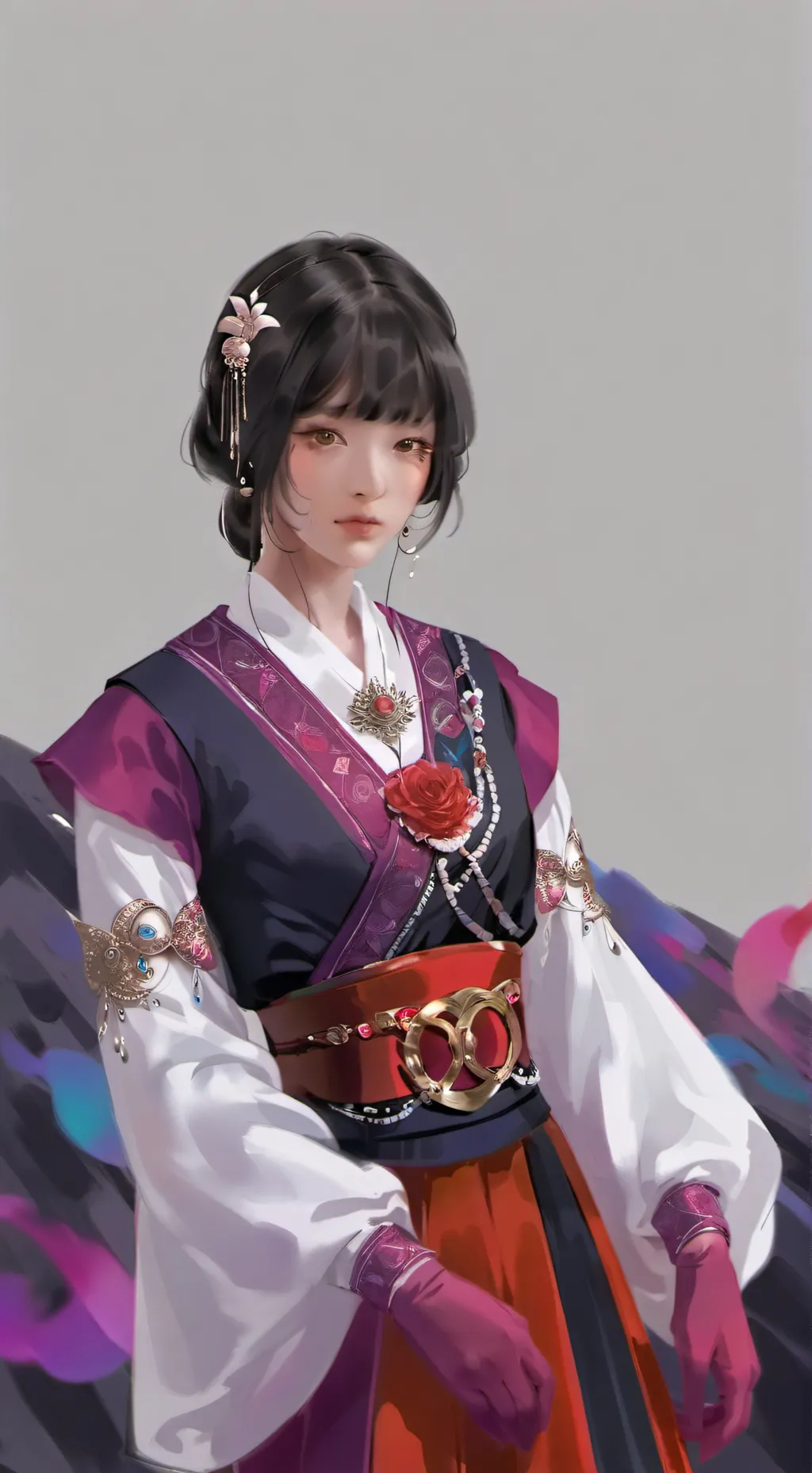 ai character: rengoku background