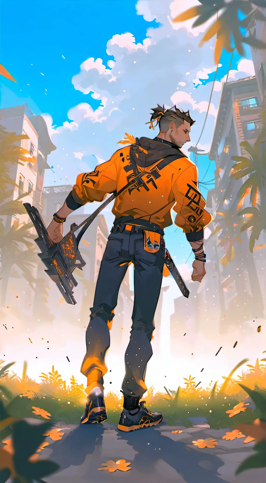 ai character: dying light 1 or 2 background