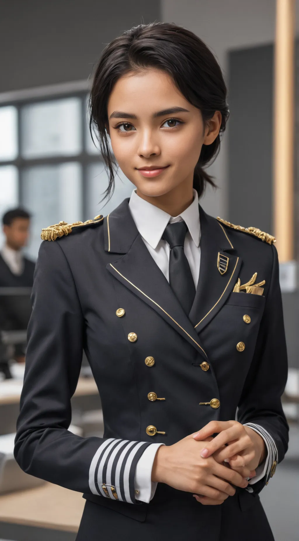 ai character: Seren background