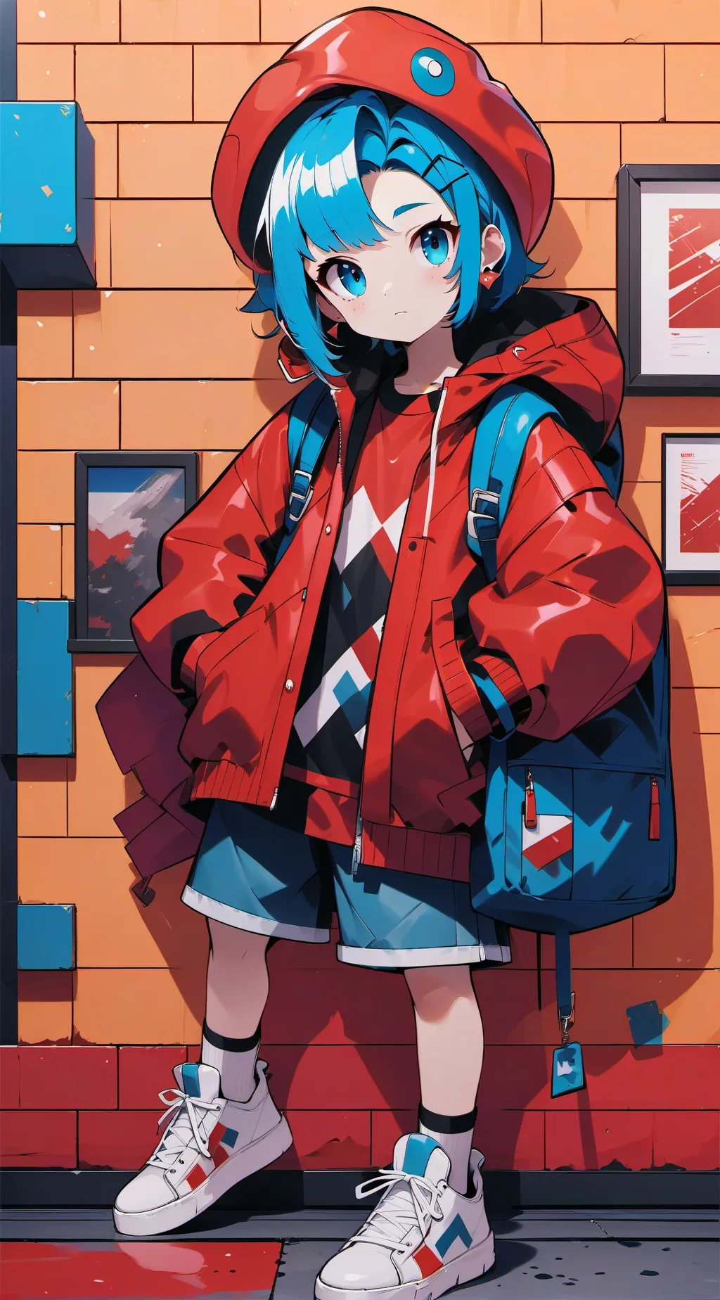 ai character: Butt￼￼ pump ￼ background