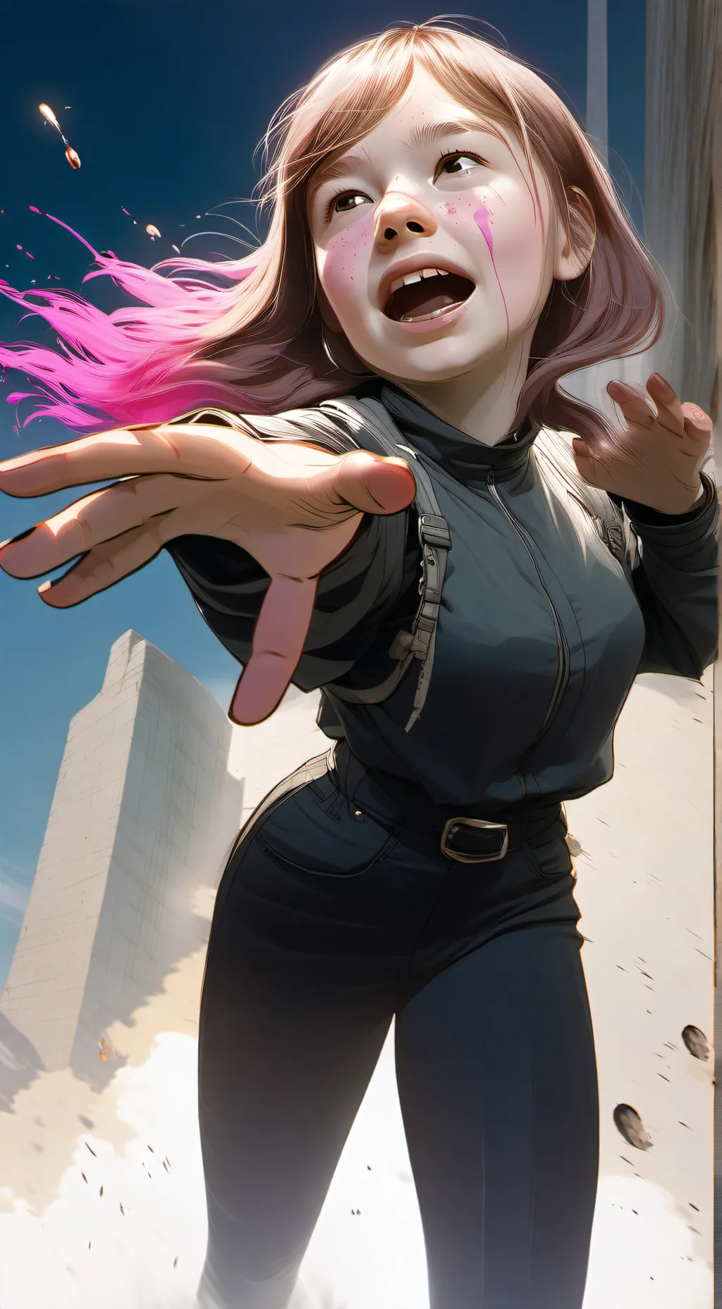 ai character: mha quirk mayhem background