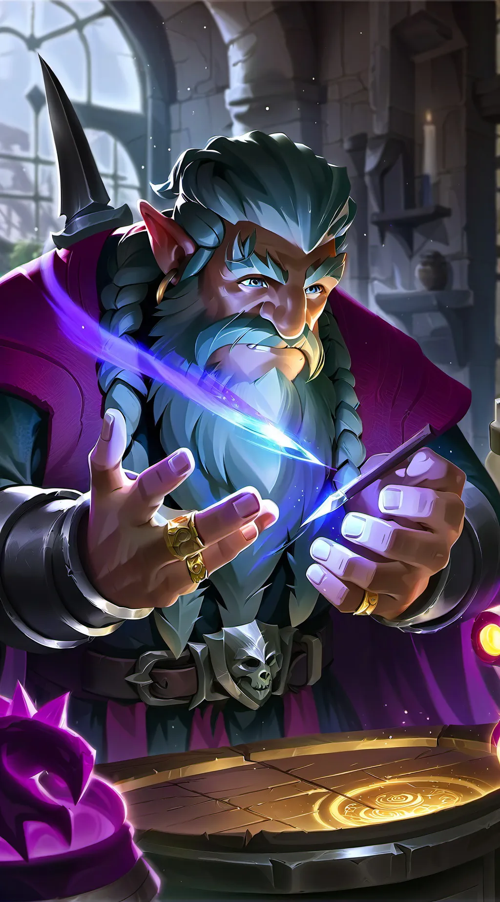 ai character: Dwarf's  background