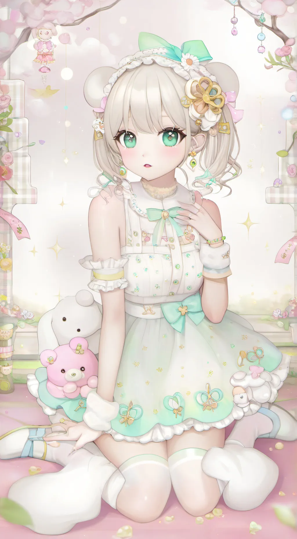 ai character: Luna  background